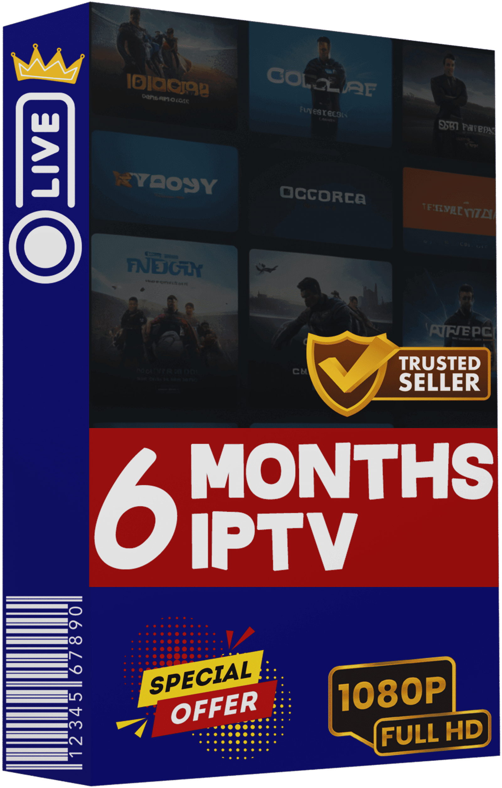 6 Months IPTV