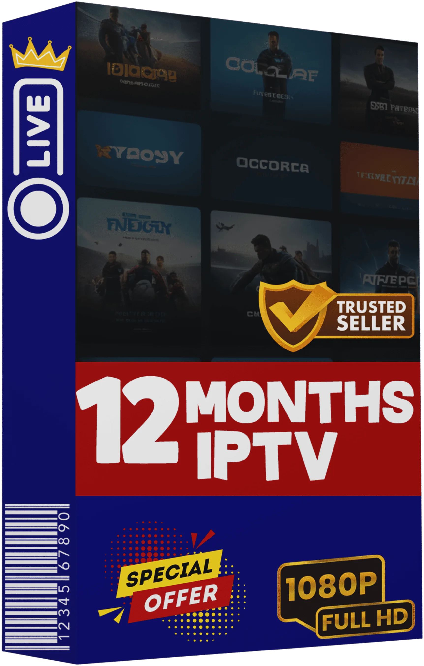 12 Months IPTV