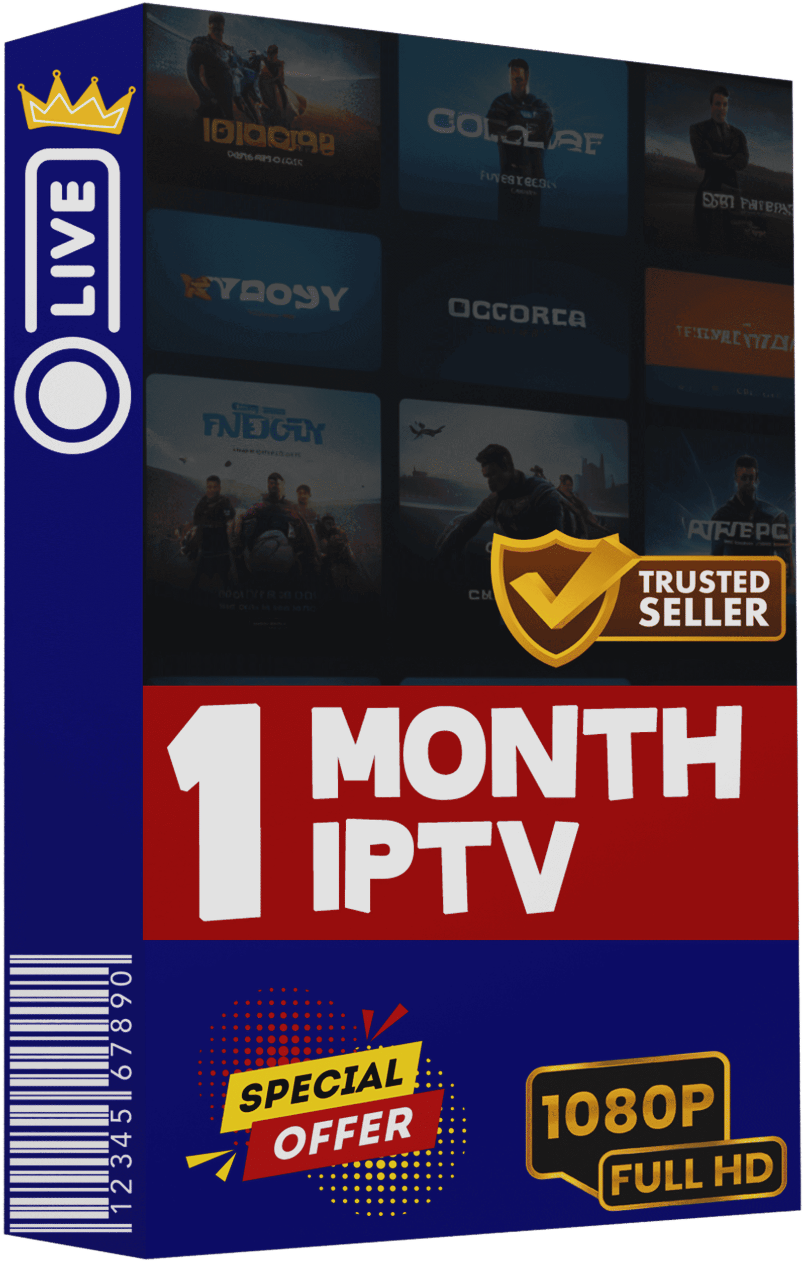 1 Month IPTV